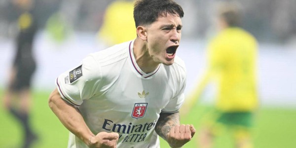 3-0完胜，24岁国米旧将爆发：无解双响炮助力里昂两连胜，逼近法甲前四