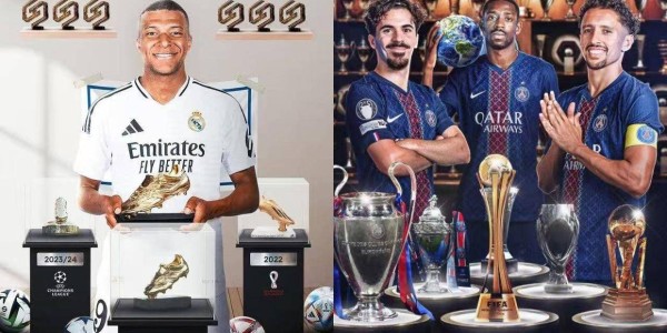 最好的分手？姆巴佩离队后个人数据爆发 巴黎席卷六冠