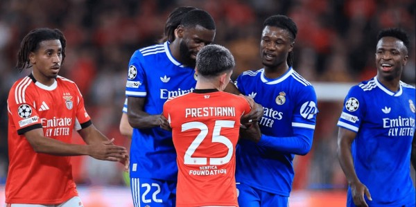 欧足联重拳出击！本菲卡因种族歧视领罚，维尼修斯案仍在风暴中心